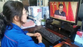 第二黨支部組織黨員集中收看自治區(qū)第十三次黨代會(huì)開(kāi)幕盛況
